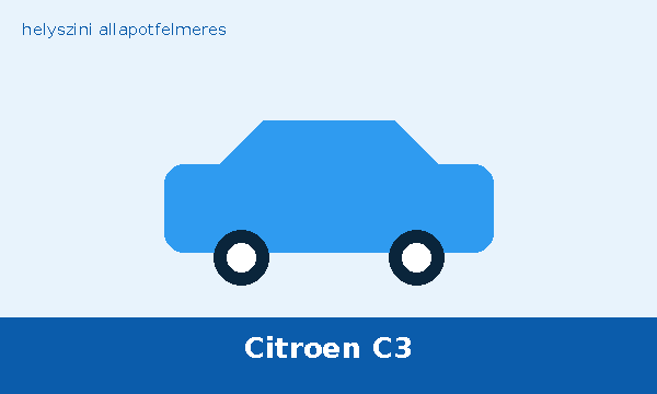 Citroën C3 helyszíni autó átvizsgálás és állapotfelmérés vásárlás előtt