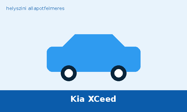 Kia XCeed helyszíni autó átvizsgálás és állapotfelmérés vásárlás előtt