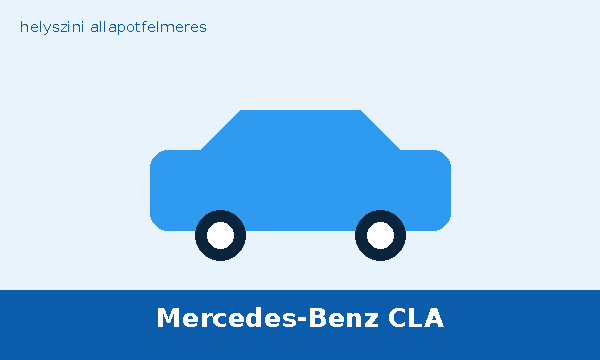 Mercedes-Benz CLA helyszíni autó átvizsgálás és állapotfelmérés vásárlás előtt