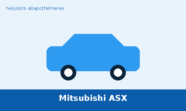 Mitsubishi ASX helyszíni autó átvizsgálás és állapotfelmérés vásárlás előtt