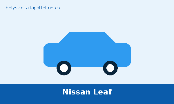 Nissan Leaf helyszíni autó átvizsgálás és állapotfelmérés vásárlás előtt