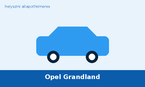 Opel Grandland helyszíni autó átvizsgálás és állapotfelmérés vásárlás előtt