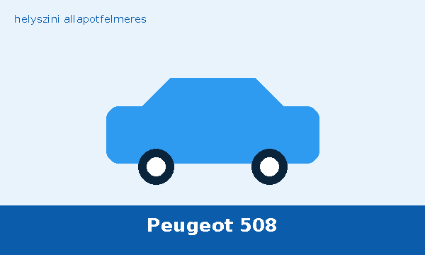 Peugeot 508 helyszíni autó átvizsgálás és állapotfelmérés vásárlás előtt
