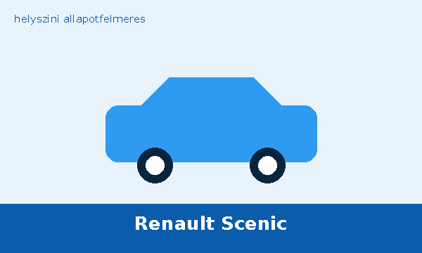 Renault Scenic helyszíni autó átvizsgálás és állapotfelmérés vásárlás előtt